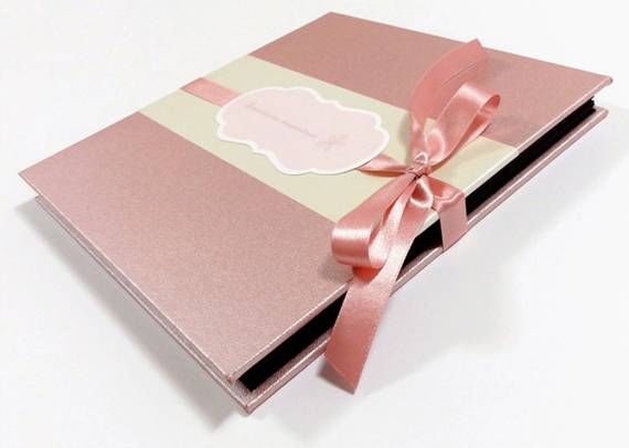 Album articulado rosa velho